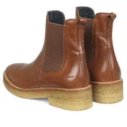 Angulus Women | Chelsea Boot Leather | Cognac Brown