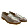 Angulus Women | Classic Loafers | Silver