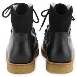 Angulus Women's | Boots with Laces & Wool Lining | Black