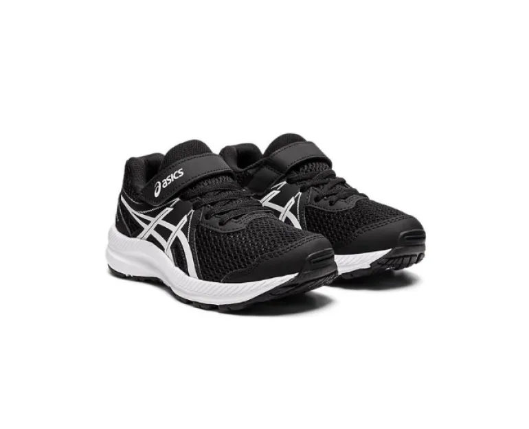 Asics Kids Trainers | Contend 7 PS | Black/White