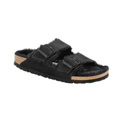 Birkenstock Arizona | Women's Sandals | Black Shearling