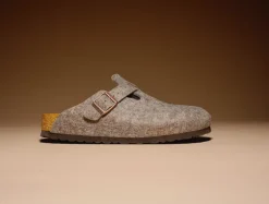 Birkenstock Women's Bostons | Wool Felt | Cocoa