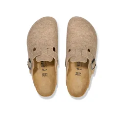 Birkenstock Women's Boston | Wool Felt | Sandcastle