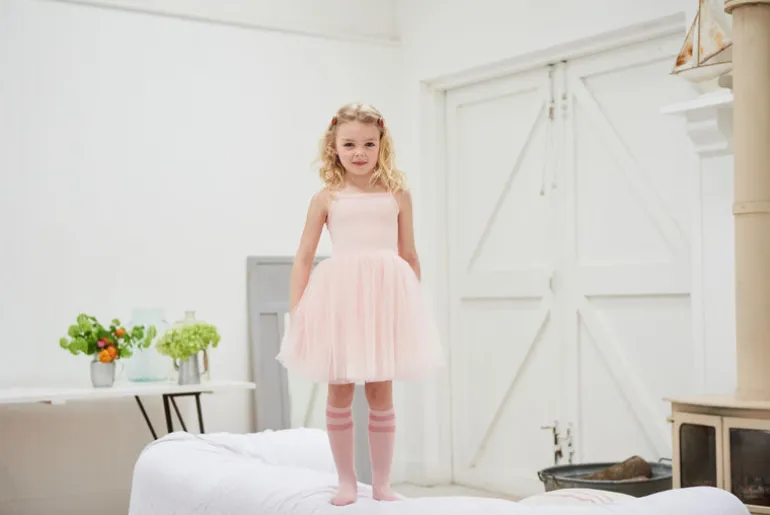 Bob & Blossom Dress | Blushing Pink