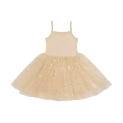 Bob & Blossom Dress | Gold Sparkle