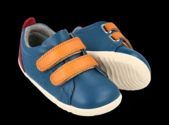 Bobux Grass Court | Step up | Tidal Teal & Cranberry