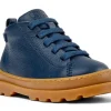Camper Kids Boots | Lace Up Brutus | Navy