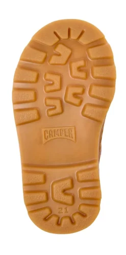 Camper Kids Boots | Lace Up Brutus | Silver