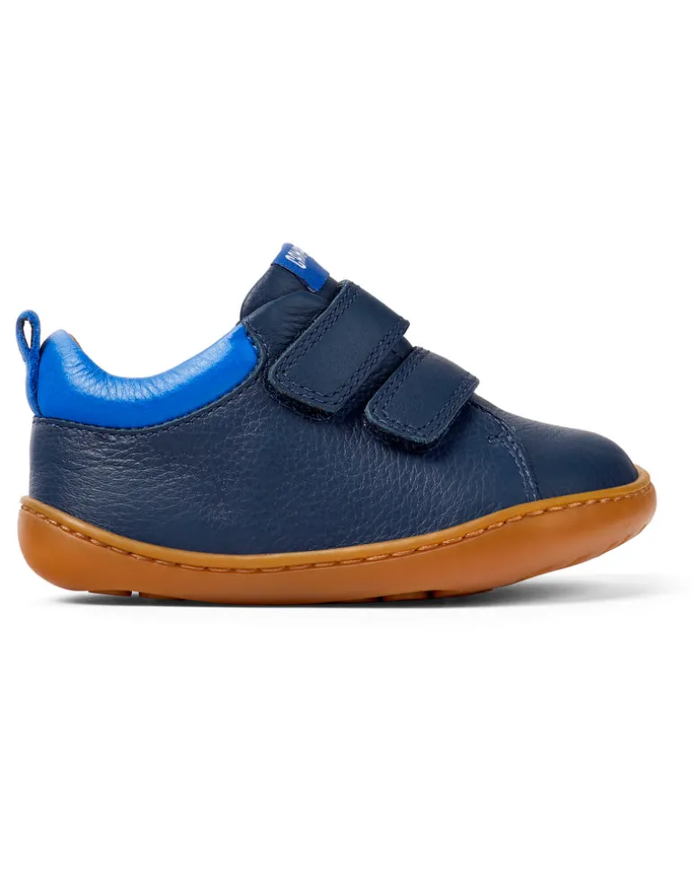 Camper Kids Shoes | Peu Cami Velcro | Navy