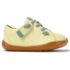 Camper Kids Shoes | Peu Elastic Lace | Yellow