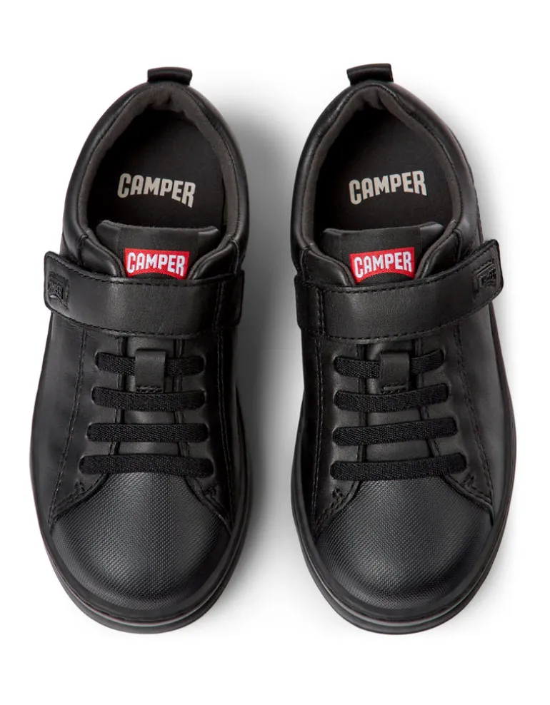 Camper School Shoes | Runner Elastic | Black