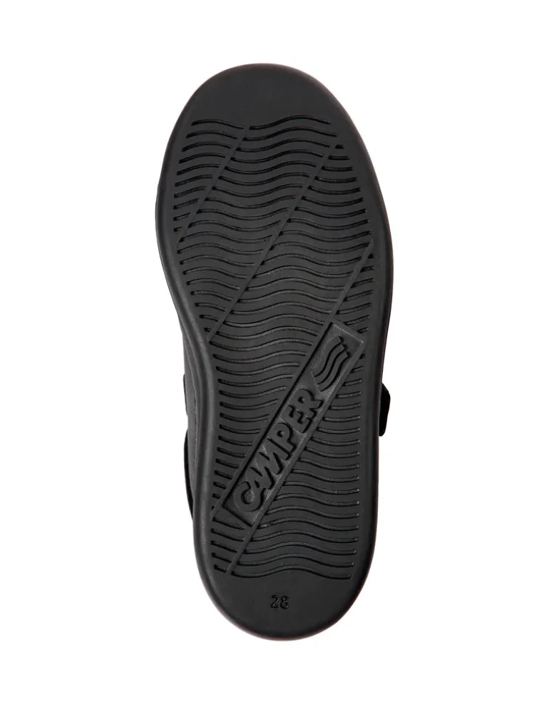 Camper School Shoes | Runner Elastic | Black
