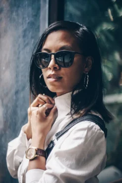 CHPO Women's Sunglasses | Roma Polarized | Black