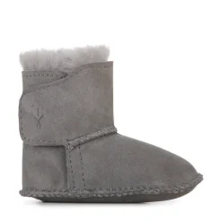 Emu Australia Baby Booties | Charcoal