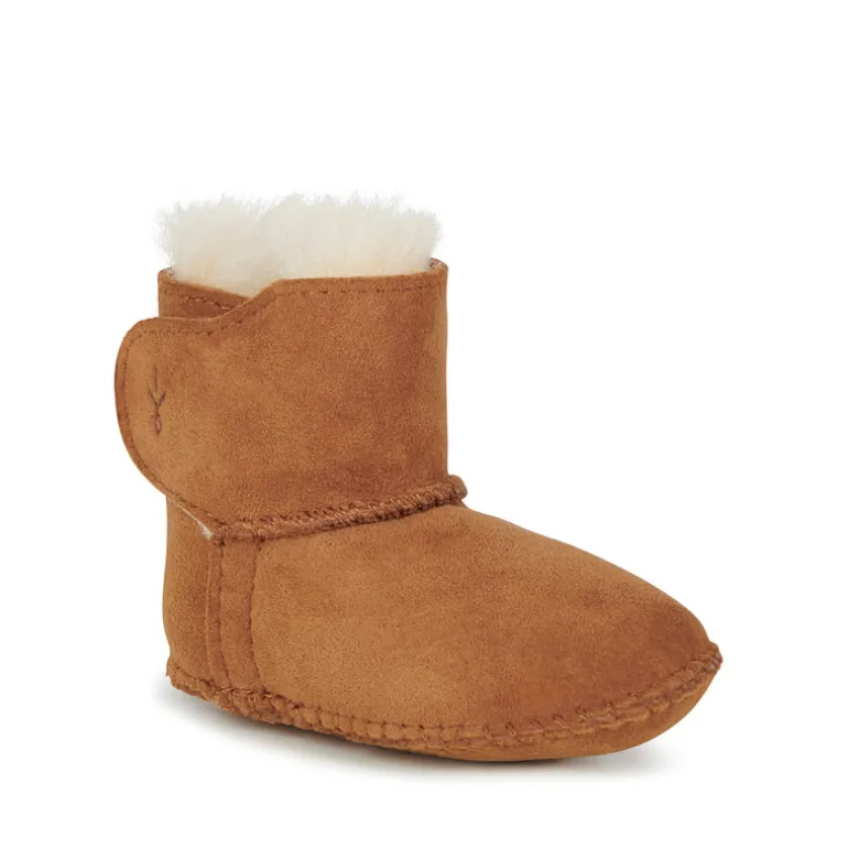 Emu Australia Baby Booties | Chestnut
