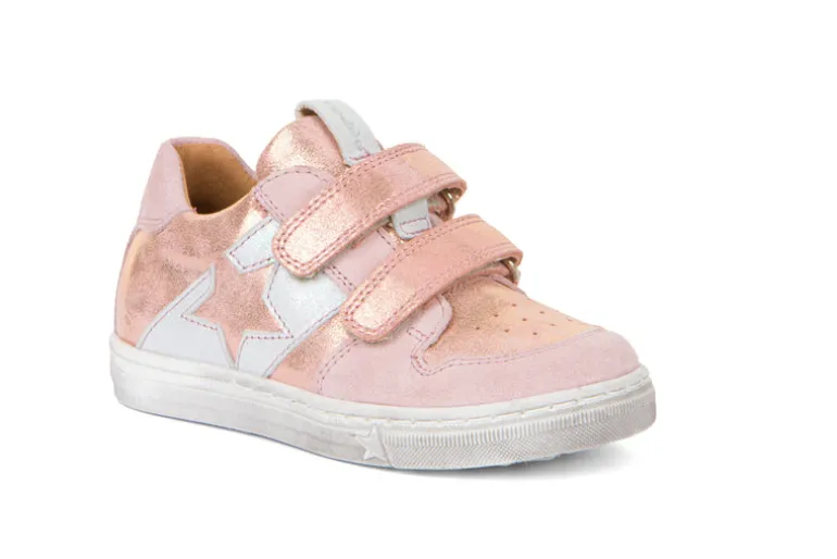 Froddo Dolby | Velcro Trainer | Pink Gold