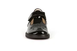 Froddo Evia T-Bar | School Shoes | Black Patent