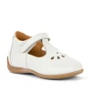 Froddo Gigi T Bar Shoes | White