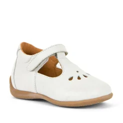 Froddo Gigi T Bar Shoes | White
