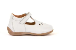 Froddo Gigi T Bar Shoes | White