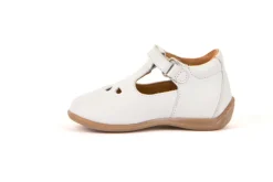 Froddo Gigi T Bar Shoes | White