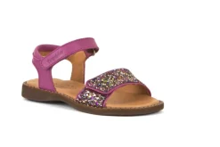 Froddo Sandals | Lore Glitter | Velcro | Sparkle Fuchsia