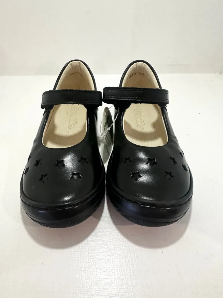 Froddo School Shoes | Mia Stars | Black Leather