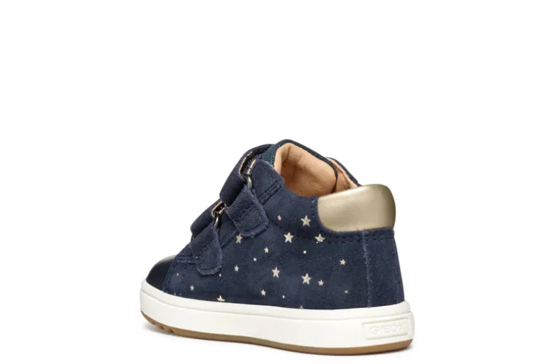 Geox Baby Shoes | Biglia | Navy & Platium
