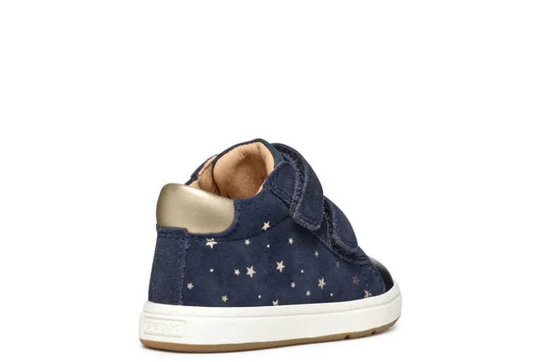 Geox Baby Shoes | Biglia | Navy & Platium