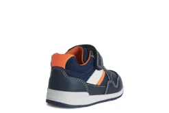 Geox Baby Trainers | Rishon | Navy Fluo Orange