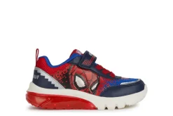 Geox Ciberdron Trainers | Spiderman | Navy & Red