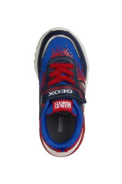 Geox Ciberdron Trainers | Spiderman | Navy & Red
