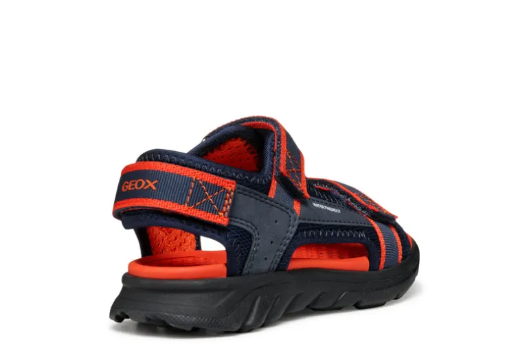 Geox Kids Sandals | Airadyum | Navy & Red
