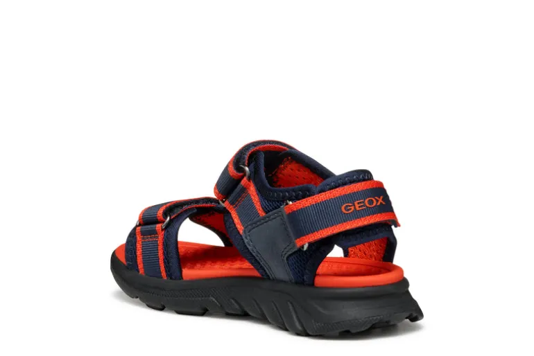 Geox Kids Sandals | Airadyum | Navy & Red