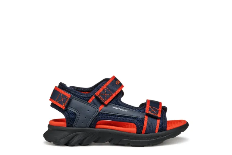 Geox Kids Sandals | Airadyum | Navy & Red