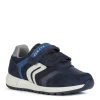 Geox Kids Trainers | Alben | Navy & Dark Avion