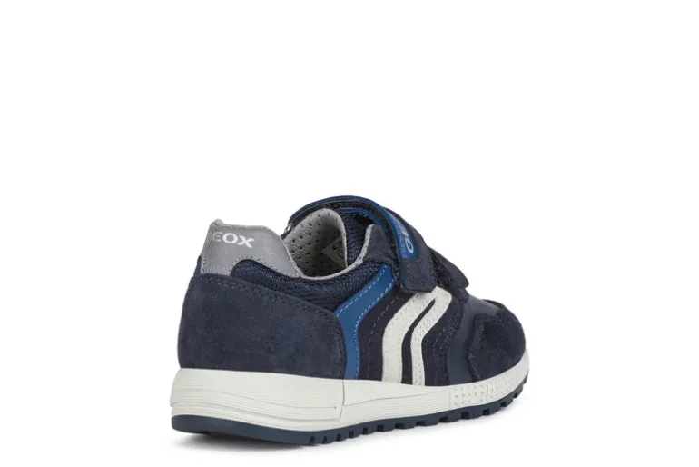 Geox Kids Trainers | Alben | Navy & Dark Avion