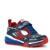 Geox Kids Trainers | Bayonyc Spiderman | Navy & Red