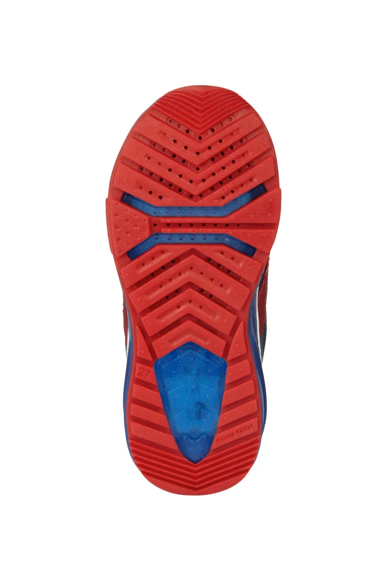 Geox Kids Trainers | Bayonyc Spiderman | Navy & Red
