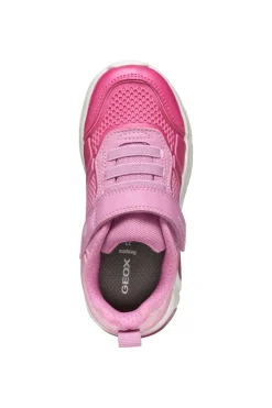 Geox Kids Trainers | Fadinlight | Pink & Fuchsia