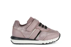 Geox Kids Trainers | Fastics Velcro | Rose Smoke