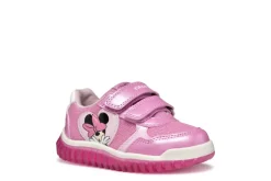Geox Kids Trainers | Lightyloo | Dark Pink, Minnie Mouse