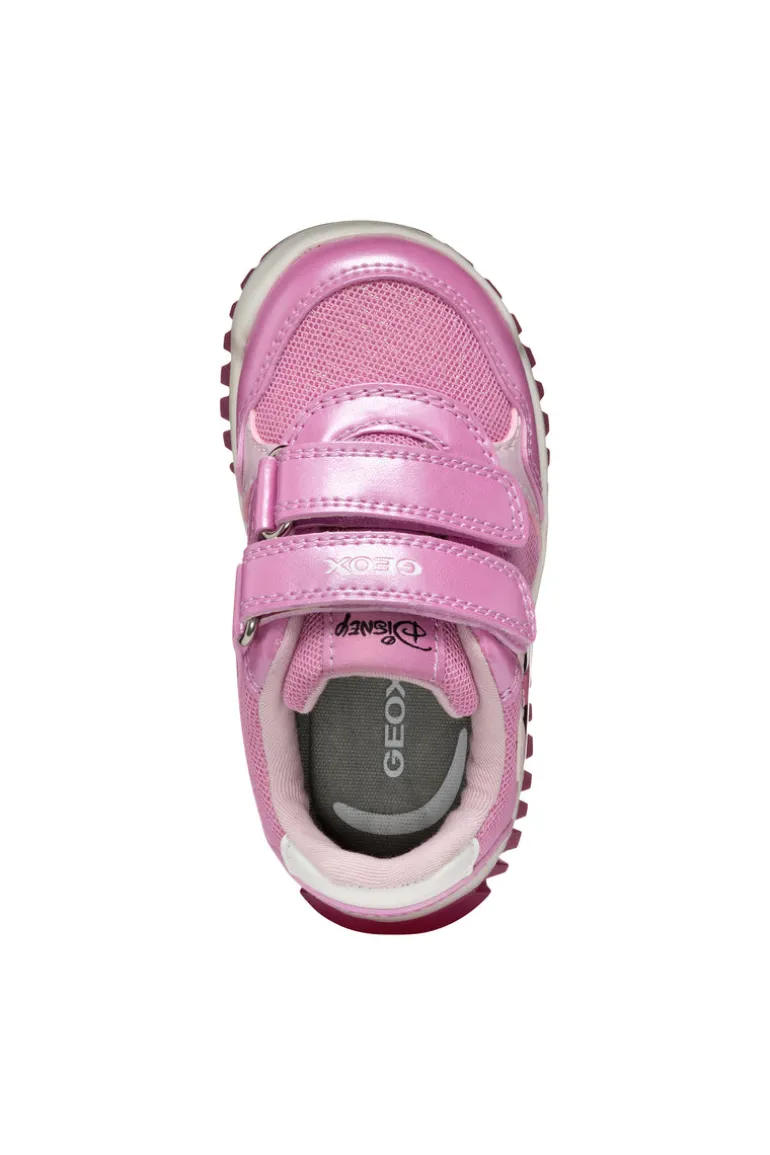 Geox Kids Trainers | Lightyloo | Dark Pink, Minnie Mouse