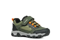 Geox Kids Trainers | Magnetar | Green & Orange