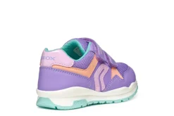 Geox Kids Trainers | Pavel | Lilac & Watersea
