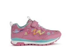 Geox Kids Trainers | Pavel | Fuchsia & Watersea