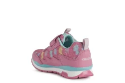 Geox Kids Trainers | Pavel | Fuchsia & Watersea