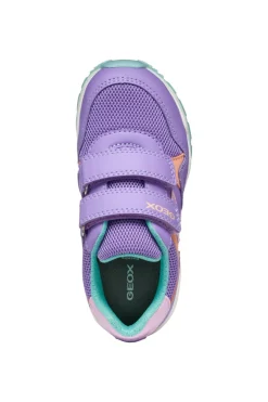 Geox Kids Trainers | Pavel | Lilac & Watersea