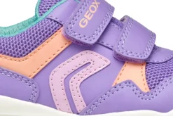 Geox Kids Trainers | Pavel | Lilac & Watersea