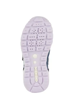Geox Kids Trainers | Pavel | Navy & Lilac
